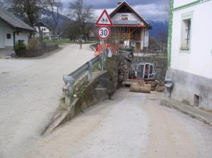 Podporni zid Podbrezje 5